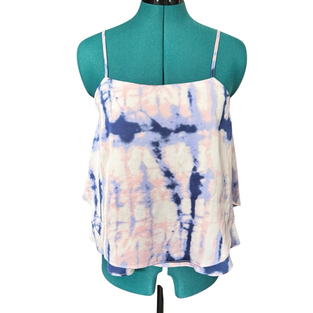 Tie Dye Babydoll Layered Camisole